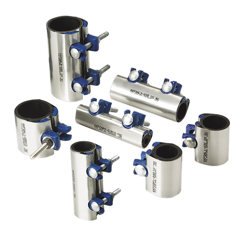 KWIK Repair Clamps for the repair of galvanised steel and PVC